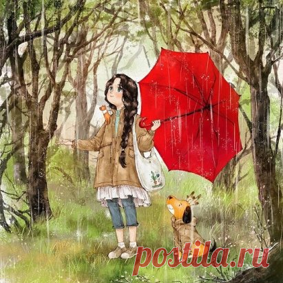На любую погоду согласна.
Нынче ясно? Спасибо, что ясно,
Завтра ветер? Спасибо ему.
Просто я воротник подниму.
А вчера целый день моросило?
И прекрасно – я плащик носила.
Лариса Миллер