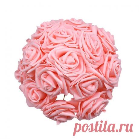 Розы искусственные из фоамирана