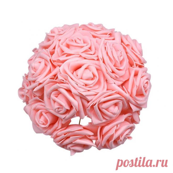 Розы искусственные из фоамирана