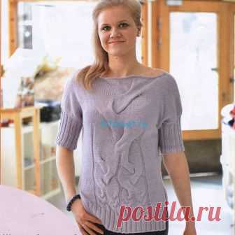 Туника с неравномерными 