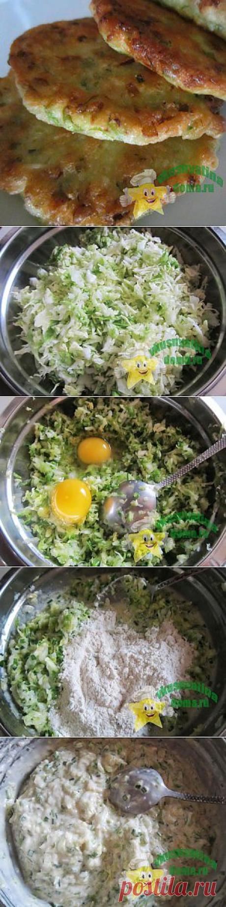 Капустные оладьи рецепт с фото | Кулинарный блог "Вкуснятина дома"