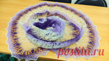 Шаль Крылья ангела