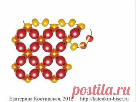 Бисерный Кудрявый Мех. Два способа плетения.