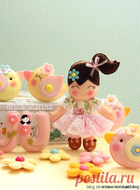 Фетровые мини - игрушки