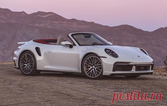 Кабриолет Porsche 911 Turbo 2025 год выпуска