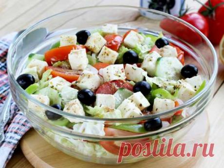 Салаты без майонеза на праздничный стол - рецепты с фото