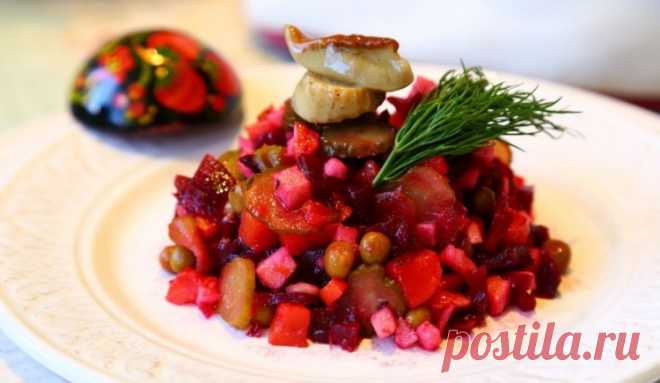 Винегрет классический с горошком