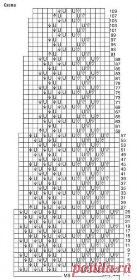 Beautiful dress with openwork pattern