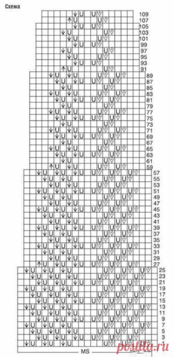 Beautiful dress with openwork pattern