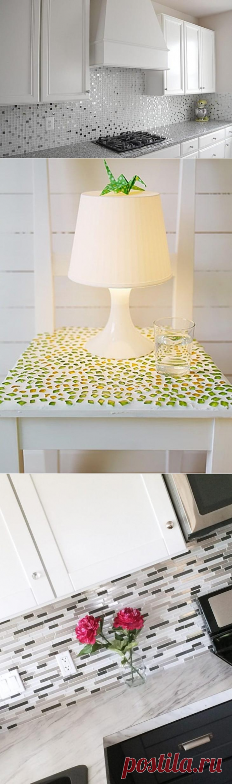 Мозаики в интерьере квартиры