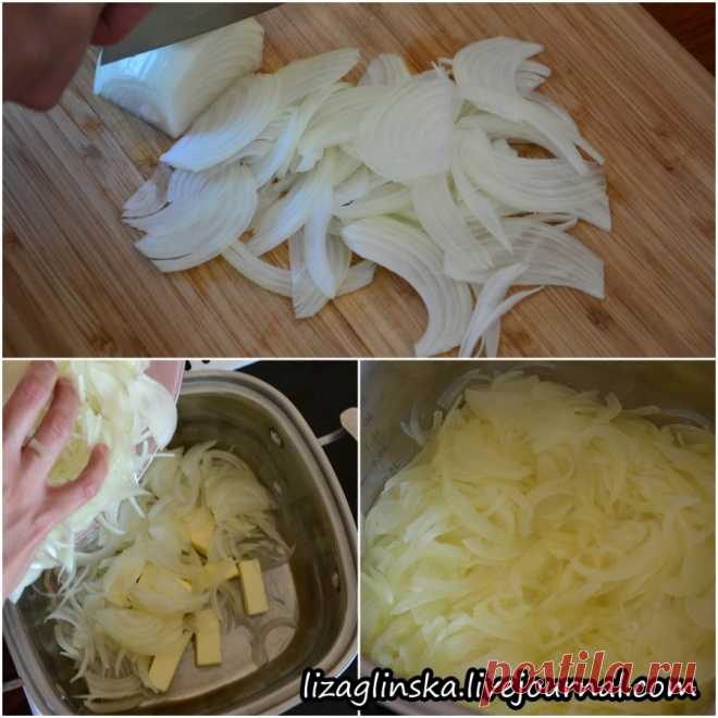 Французский луковый суп..