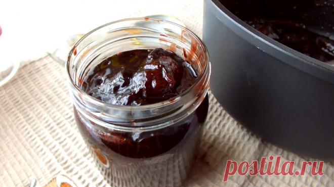 Варенье «Слива в шоколаде»