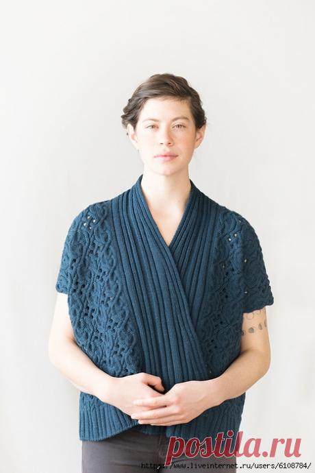 Жилет Circlet Shrug by Norah Gaughan