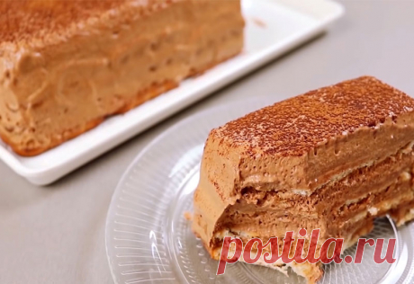 Изумительный, нежнейший, шоколадный торт без выпечки с пышным кремом Тает во рту!