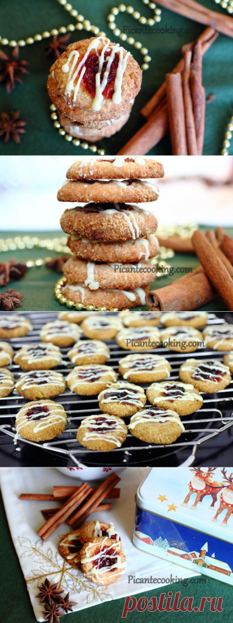 Печенье со сливовым повидлом и специями | Picantecooking
Рецепт печенья со сливовым повидлом