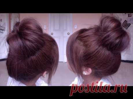 Korean Inspired High Bun