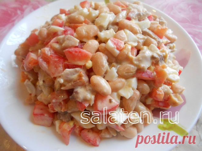 Салат Фасолинка с курицей
