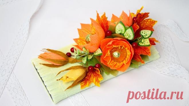 Посмотрите МК как легко и просто оформить плитку шоколада цветами из конфет: https://youtu.be/UfbCBrkqeB8

#buket7ru #buket7rutv #annatyumerova #аннатюмерова #оформлениешоколасвоимируками #оформлениешоколада #упаковкашоколада #мк #сладкийподарок #подароксвоимируками #букетизконфет #свитдизайн