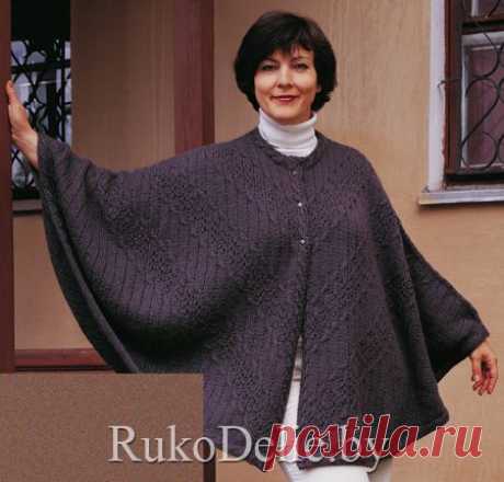Пончо &quot;Роскошь&quot; .