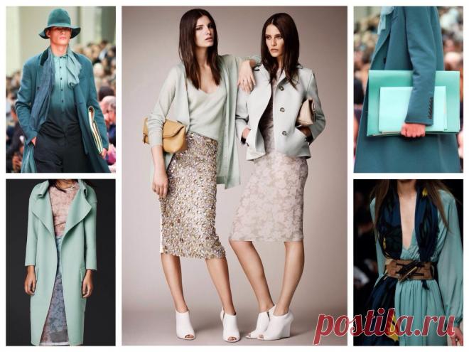 С чем носить мятный цвет: фото, рекомендации