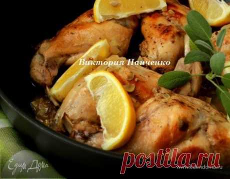Кролик с лимоном и шалфеем в белом вине рецепт 👌 с фото пошаговый | Едим Дома кулинарные рецепты от Юлии Высоцкой