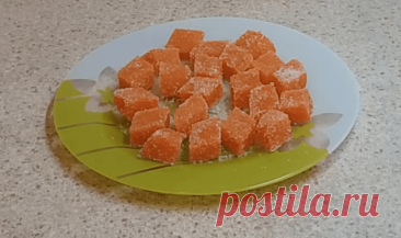 Вкусное осеннее лакомство — домашний мармелад из тыквы — Домашняя кулинария