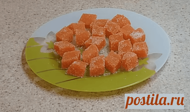 Вкусное осеннее лакомство — домашний мармелад из тыквы — Домашняя кулинария