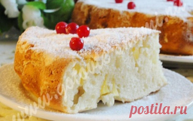 Пышный яблочный пирог | Готовьте с нами