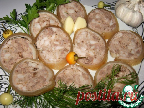 Свино-говяжья колбаса "Домашняя" - кулинарный рецепт