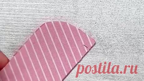 Это самый легкий и краивый способ втачать воротник так, чтобы уголки все были идеально спрятаны