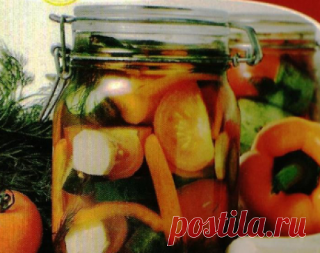 Заготовки из овощей без соли и сахара | Обед из ничего