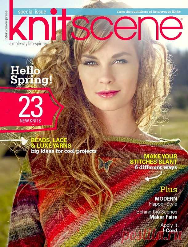 Knitscene Spring 2013 - Нерусские журналы - Журналы по рукоделию - Страна рукоделия