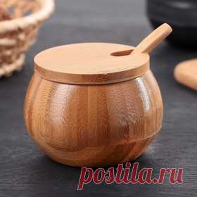 Сахарница с ложкой «Полосы» 130 мл, 8,5×7 см Цена: 242.00 руб. Закажите прямо сейчас!