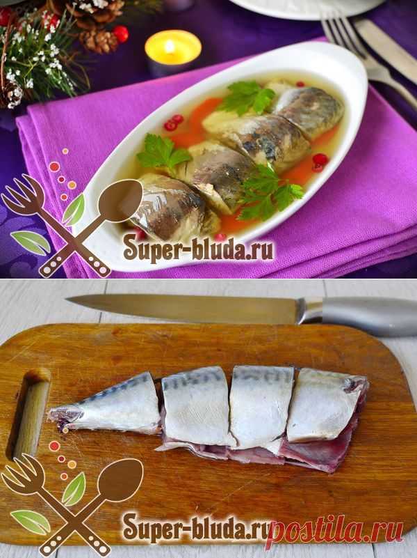 Заливное из скумбрии рецепт новой закуски на новый год 2015 | Новогодние рецепты на 2015 год с