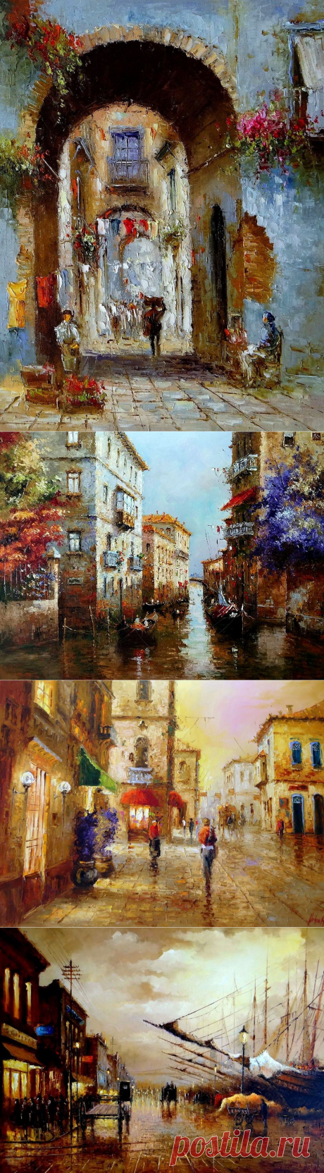 Бразильский художник Нельсон Молина (Nelson Molina). Часть 1.