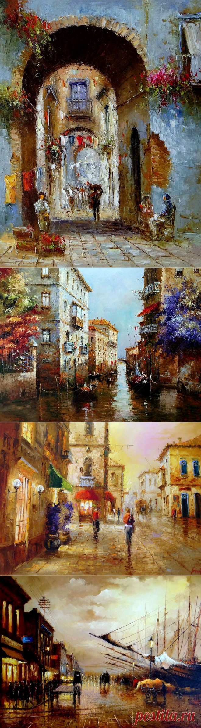 Бразильский художник Нельсон Молина (Nelson Molina). Часть 1.