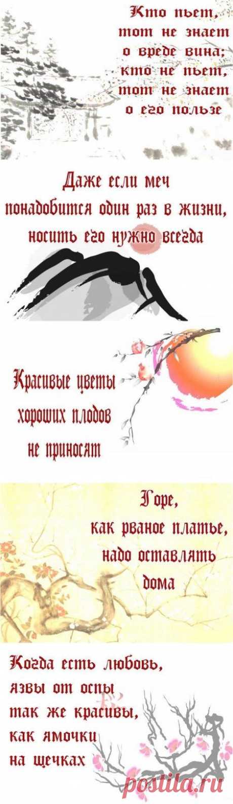 Японской мудрости пост. — Всегда в форме!