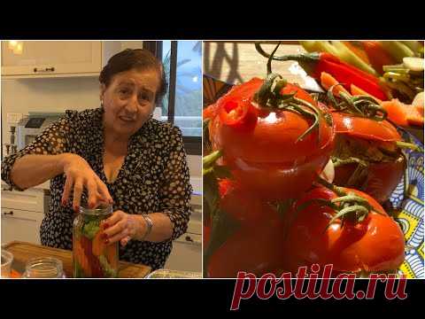 Соленья по-грузински от Этери - Пикантная ЗАКУСКА из Летних овощей - Влюблённый Дедушка