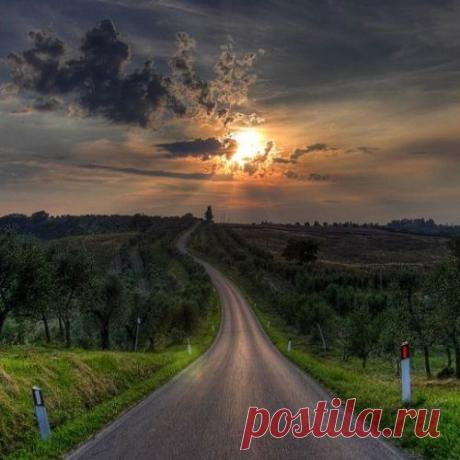 Красивые фотографии дорог (100 фото)