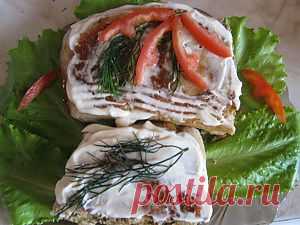 Рулет мясной с куриной печенью | 4vkusa.ru