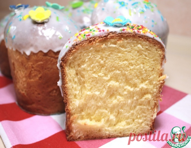 Кулич пасхальный – кулинарный рецепт