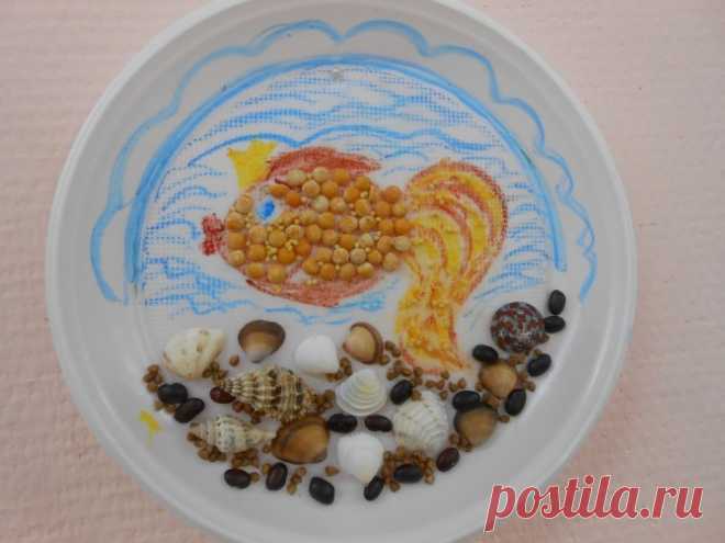 ​Рыбки из круп и семян