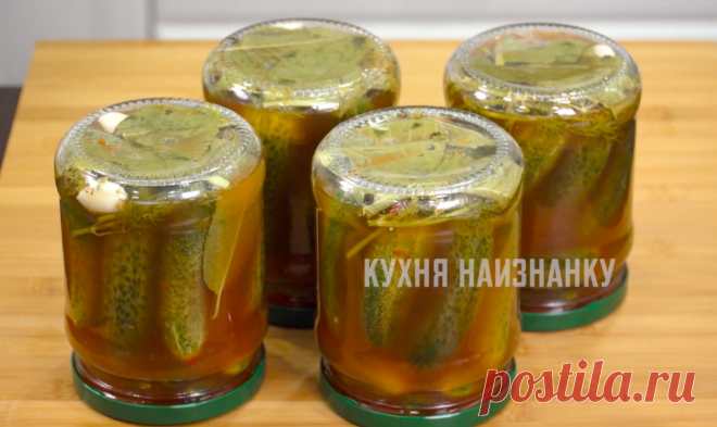Мама научила мариновать огурцы: 5 лет так готовлю, не остаются до весны, сколько бы ни закрыла (делюсь рецептом огурцов 