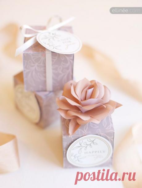 Свадебные конверты и коробочки