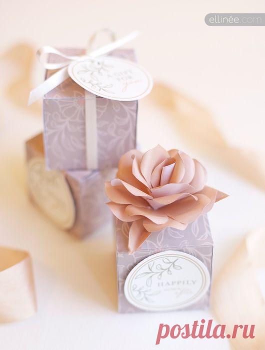 Свадебные конверты и коробочки