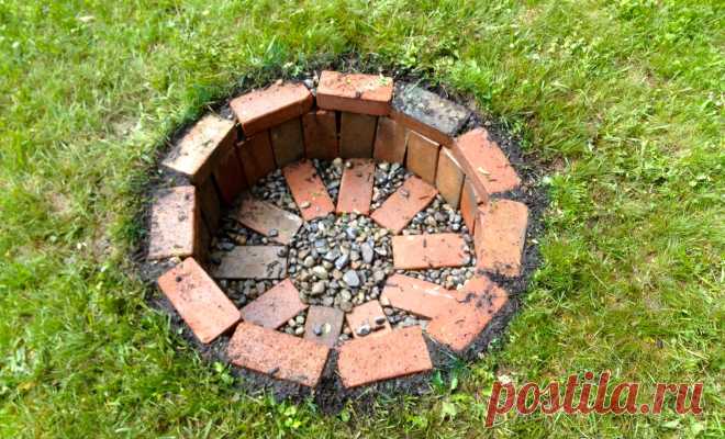 Очаг для дачи своими руками — Сделай сам, идеи для творчества - DIY Ideas