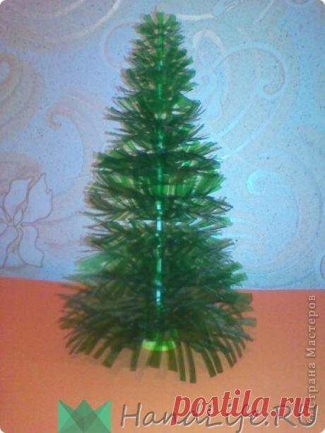 Елка из пластиковой бутылки (видео)