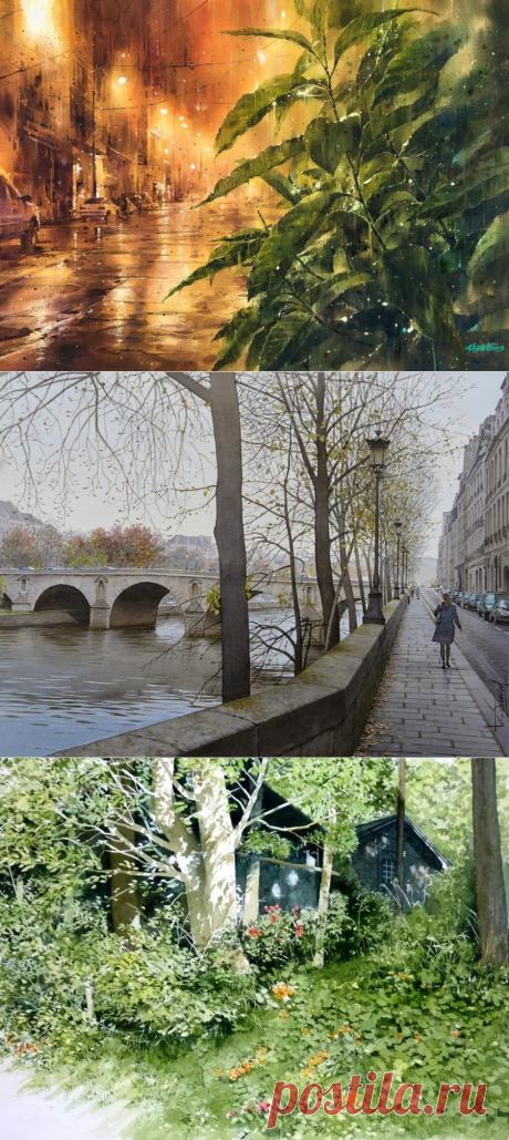 22 шедевра акварели