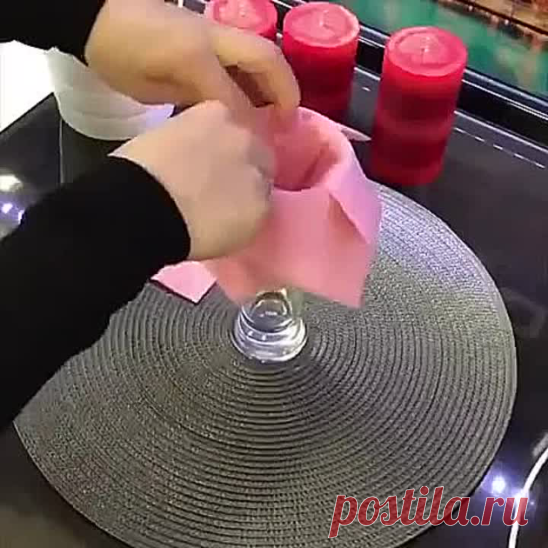 Cалфетка Роза