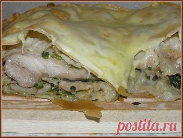 Курица в лаваше от Гаяне - до невозможности просто и на удивление вкусно!.